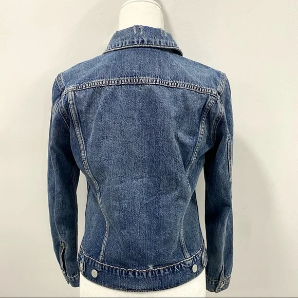 lucky brand denim jacket - Picture 3 of 5